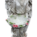 24.80" High Angel Figurine with Flower Basket