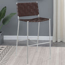 Langton - Upholstered Bar Chair - Brown by HouseOfZazla