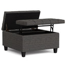 Harrison - Upholstered Coffee Table Storage Ottoman by Unique Piece Furniture