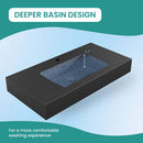 BB02-36-109 Integrated Engineered Solid Surface Basin Matte by HouseOfZazla