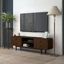 Alexa - TV Stand - Dark Brown / Wood by HouseOfZazla
