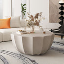 Modern Round Coffee Table For Indoor / Outdoor by HouseOfZazla