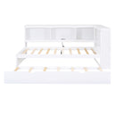 Daybed With Trundle, Storage Cabinets, USB Ports by HouseOfZazla