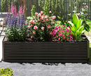6x3x2 ft Galvanized Raised Garden Bed