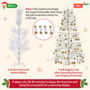 6FT Pre-lit Aspen Fir Artificial Christmas Tree