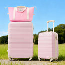 Hardshell Luggage Sets 2 Pieces + Bag Spinner Suitcase With Tsa Lock Lightweight 20" / 28" by HouseOfZazla