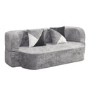 Eggshell Sofa Bed - Convertible Boneless Couch