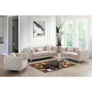 Elegant Track Arm Loveseat by HouseOfZazla