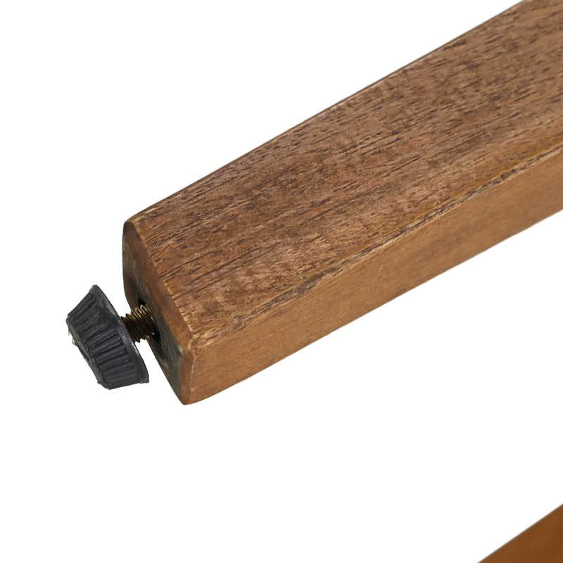 6-Piece Rope Patio Furniture Set, Outdoor Furniture with Acacia Wood Cool Bar Table with Ice Bucket, Deep Seat Patio Conversation Set with Two Stools for Backyard Porch Balcony (Grey)