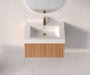 30" Bathroom Vanity with Sink - Wall Mounted Floating Cabinet