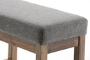 Milltown - Upholstered Ottoman Bench by Unique Piece Furniture