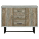 Sedona - 3 Drawer Cabinet - Oak