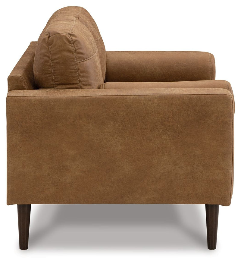 Telora - Loveseat - Caramel, photo 3 of 6