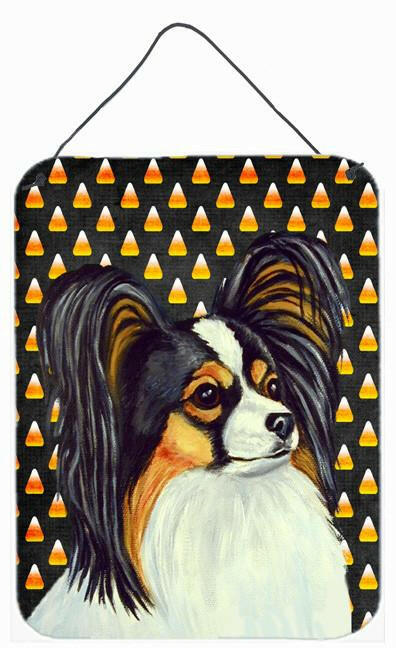 Papillon Candy Corn Halloween Portrait Wall or Door Hanging Prints