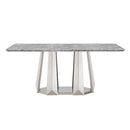 Marble Dining Table for 6 People