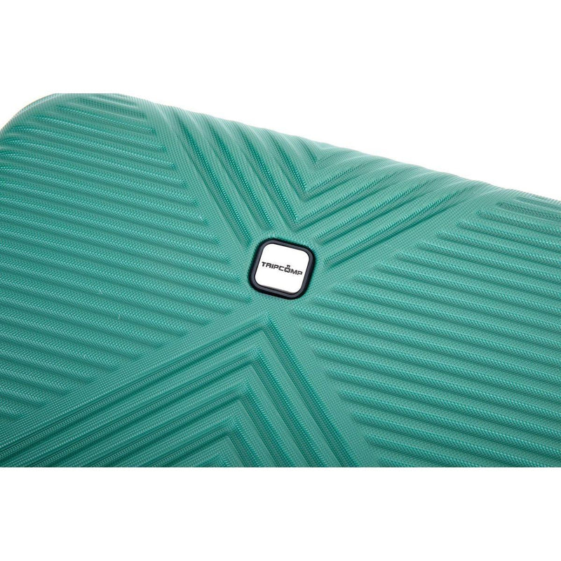 2Piece Luggage Sets ABS Lightweight Suitcase, Spinner Wheels, (20/14) DARK GREEN