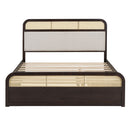 Platform Bed With Trundle And 2 Drawers