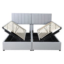 Upholstered Platform Bed With A Hydraulic Storage System by HouseOfZazla