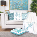 Seahorses Pillow Cover With Matching Back by Unique Piece Furniture