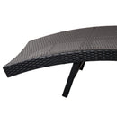 K&K 80'' Patio Wicker Chaise Lounge Chairs Set of 2 by HouseOfZazla