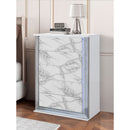 Moon - Chest With LED - White Marble by HouseOfZazla