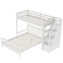 Loft Bed With Staircase And Storage by HouseOfZazla