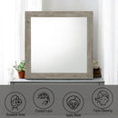 Mari - Mirror - Light Gray Finish by Unique Piece Furniture