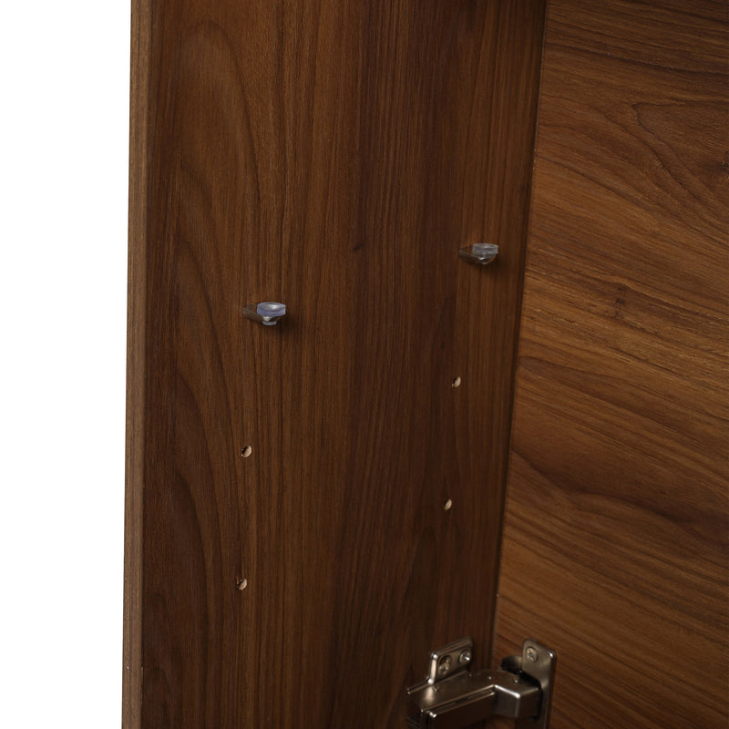 18 Inch Freestanding Bathroom Vanity With Single Sink, Soft Closing Doors, Suitable For Small Bathrooms-BVB03118BRE