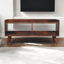 Open Top Media Unit - Brown by Unique Piece Furniture