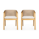 Patio Dining Chair (Set of 2) - Light Teak