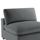 Caylie - Modular 5 Piece Sectional - Charcoal by HouseOfZazla