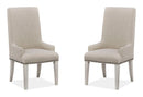 Bronwyn - Upholstered Host Side Chair (Set of 2) - Alabaster