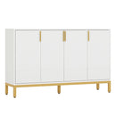 Buffet Sideboard Cabinet With Geometric Doors by HouseOfZazla