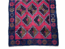 3' X 4' 7" Vintage Handmade Tribal Wool Rug Balouchi Rug Afghan Rug Red Brown