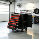 7 Drawer SPCC Rolling Tool Chest with 258-Piece Complete Tool Set