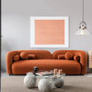 Donna Japandi Style Boucle Sofa