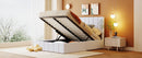 Elegant Upholstered Platform Bed With Hydraulic Storage System by HouseOfZazla