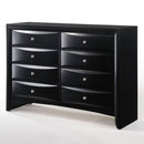 Ireland - 59" Dresser - Black by Unique Piece Furniture