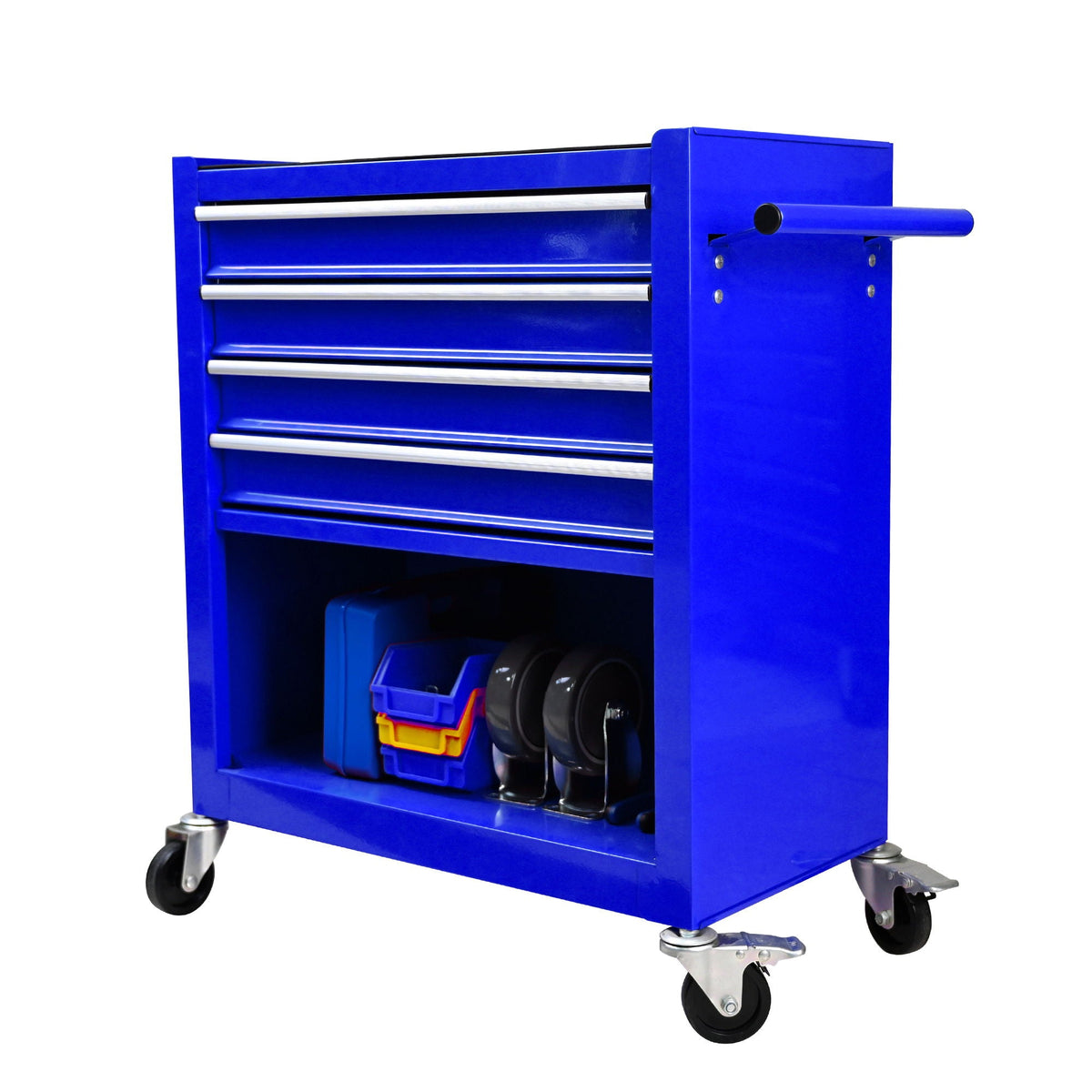 4 Drawers Multifunctional Tool Cart With Wheels, photo 28 of 38