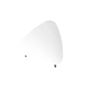 Utopia - Triangle End Table - White by HouseOfZazla