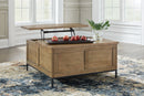 Torlanta - Lift Top Cocktail Table - Brown