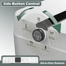 Smart Toilet With Bidet Built-In, Auto Flush, Heated Seat & Warm Air Drying by HouseOfZazla