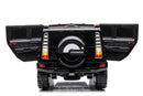 12V7A 30W*2 Four-Wheel Drive Seat One Button Start, Forward And Backward, High And Low Speed, Music, Front Light, Power Display, Two Doors Can Open, 2.4G R / C, Seat Belt Four Wheel Absorber by HouseOfZazla