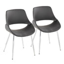 Fabrico - Mid Century / Modern Dining Chair (Set of 2) by HouseOfZazla