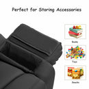 Kids Deluxe Headrest Recliner Sofa Chair with Storage Arms by DirectDeals