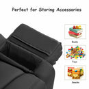 Kids Deluxe Headrest Recliner Sofa Chair with Storage Arms by LJGDeals