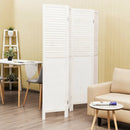 5.6 Ft Tall 4 Panel Folding Privacy Room Divider by LJGDeals