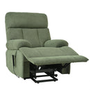 Oversized Power Lift Recliner Chai With Remote Control, Side Pocket, Spacious Seat by HouseOfZazla