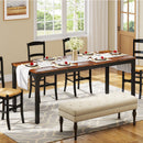 Rectangle Dining Table For 6 - 8 People by HouseOfZazla