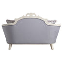 Galelvith - Loveseat With 4 Pillows - Gray Fabric by Unique Piece Furniture